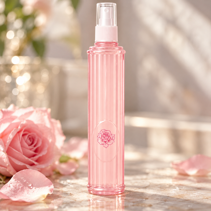 🌸 Frizz-Control | Nourishing Leave-In Hair Spray | Pink Rose Glow