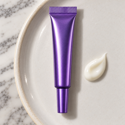 💜 Eye-Brightening | Moisturizing Eye Care Cream | Purple Tube Glow