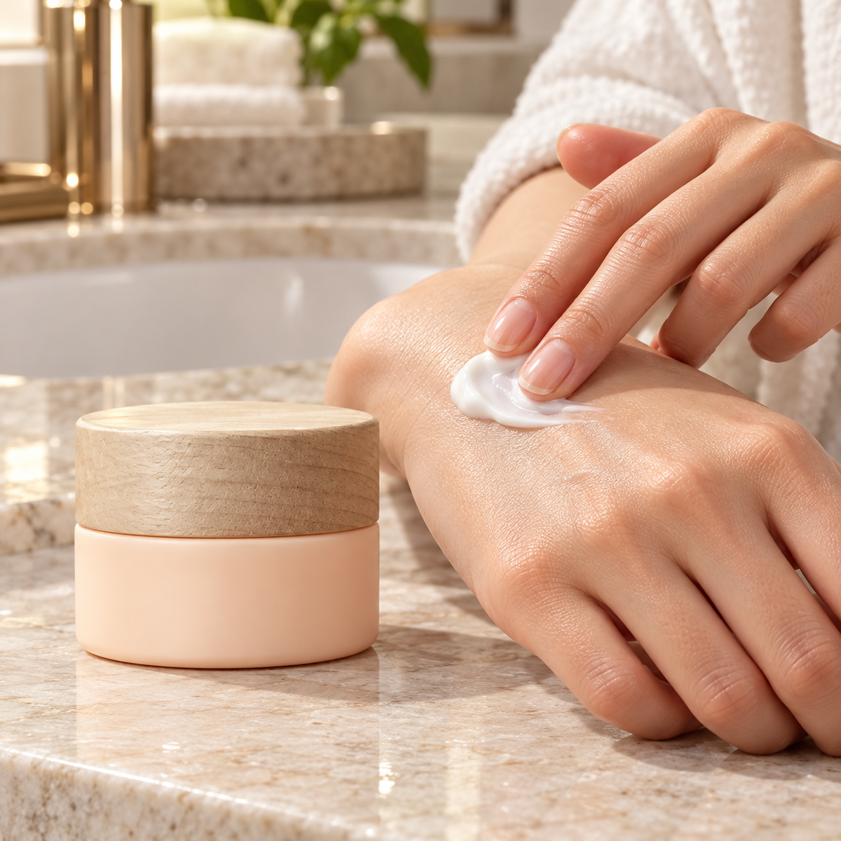 🍯 Barrier-Boosting | Ceramide Repair Night Cream | Warm Cozy Glow
