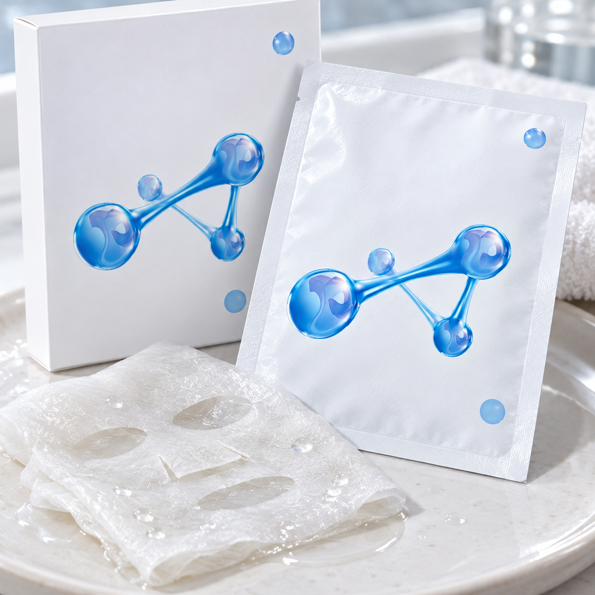💧 Dewy-Skin | Hyaluronic Acid Sheet Mask | Plump Fresh Glow