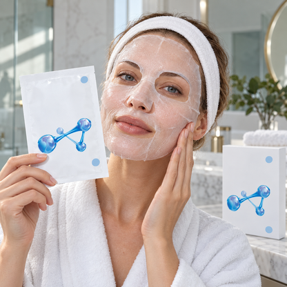 💧 Dewy-Skin | Hyaluronic Acid Sheet Mask | Plump Fresh Glow