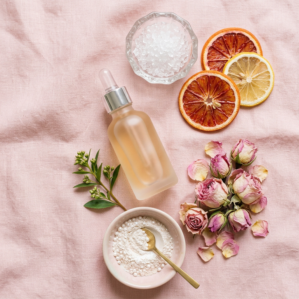 Botanical Radiance Serum — Advanced Brightening & Anti-Aging Face Serum with Vitamin C, Hyaluronic Acid & Rosehip Oil