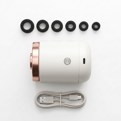 Electric Makeup Brush Cleaner Spinner — Auto-Cleaning Tool for All Brush Types